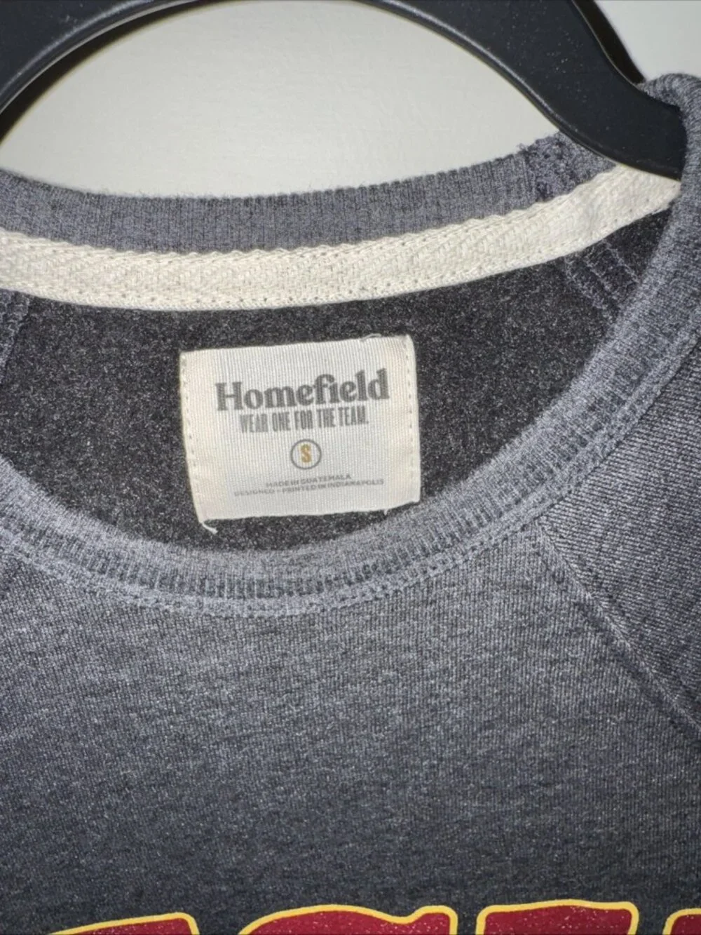 Florida State Seminoles FSU Gray Graphic Homefield Crewneck Sweatshirt Size S